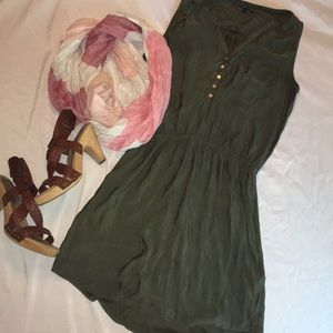 Express Faux Silk Dress